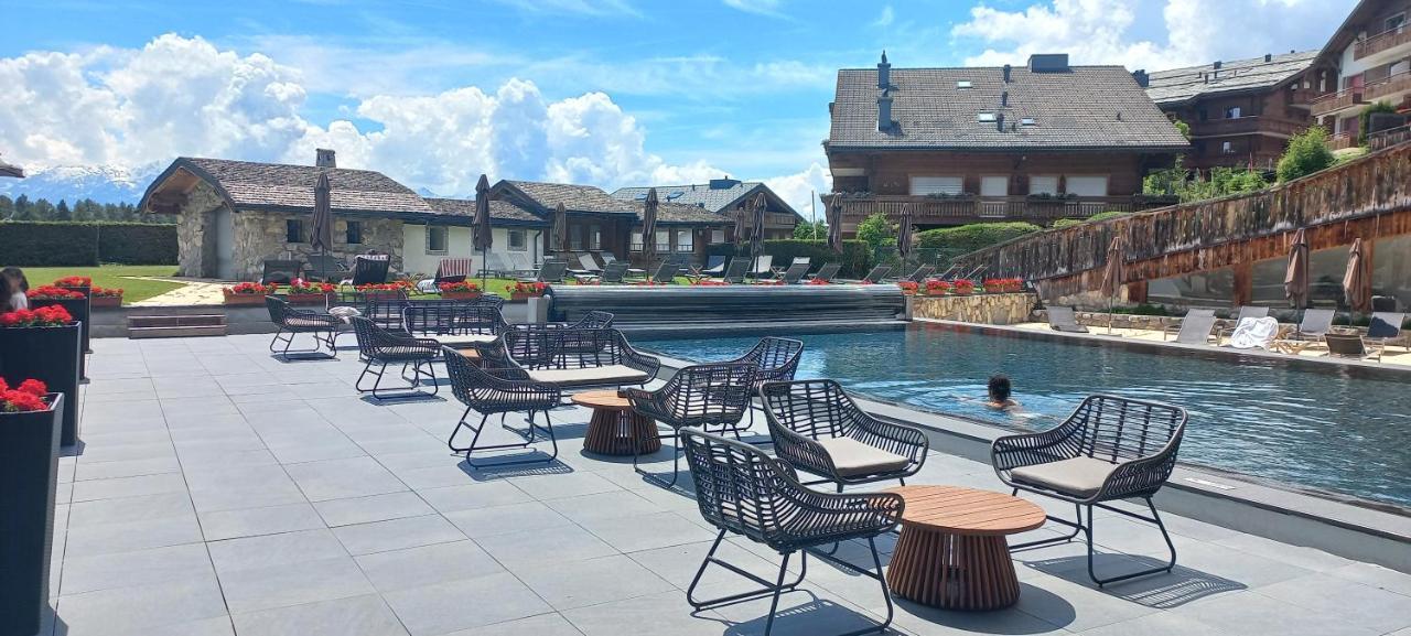 קראנס-מונטנה Apartment 24 Hotel Etrier Pool & Spa מראה חיצוני תמונה